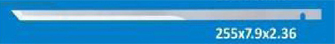 Gerber Knife Blade 255 x 7,9 x 2,36